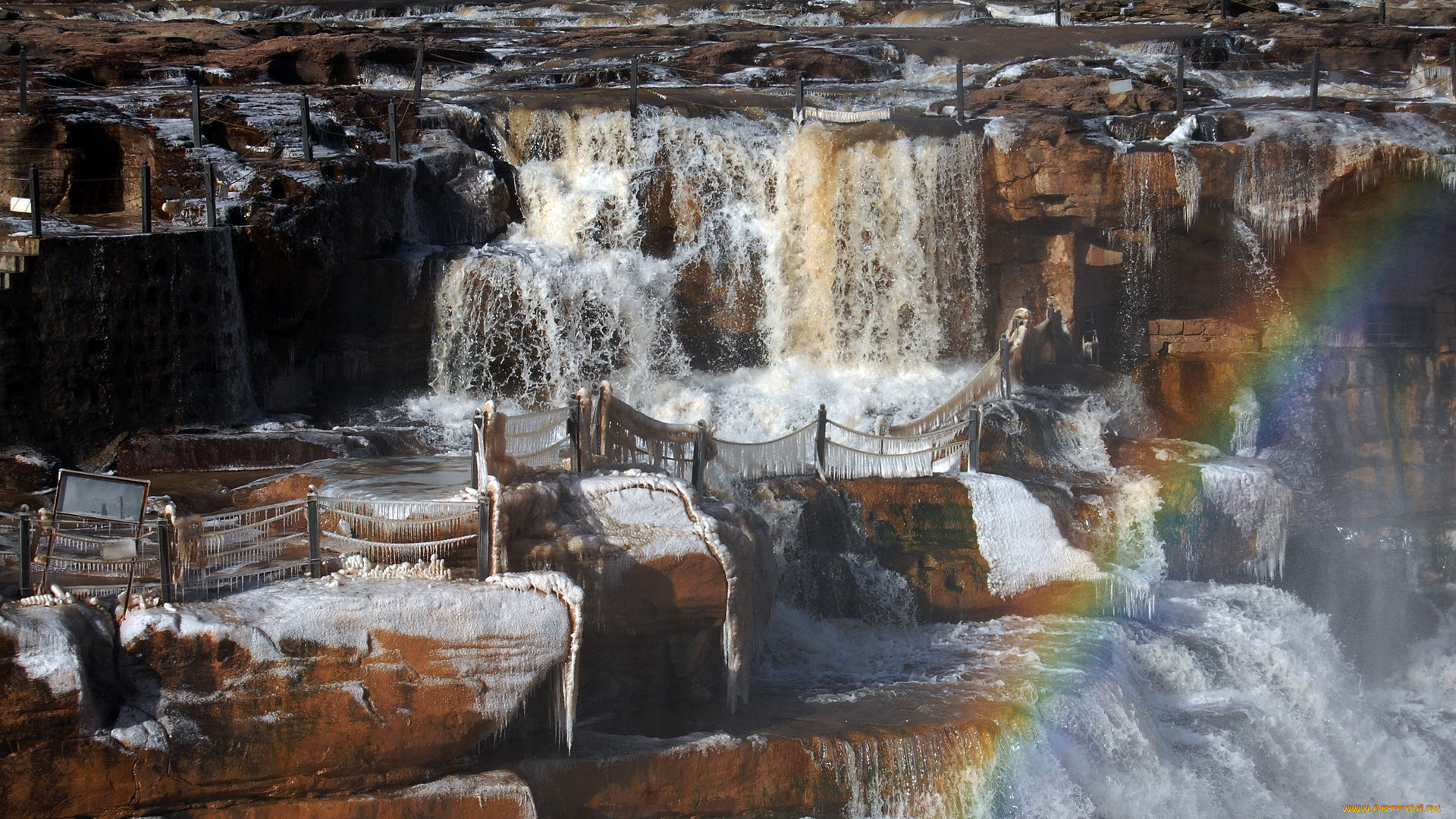 , , river, yellow, waterfall, hukou, china